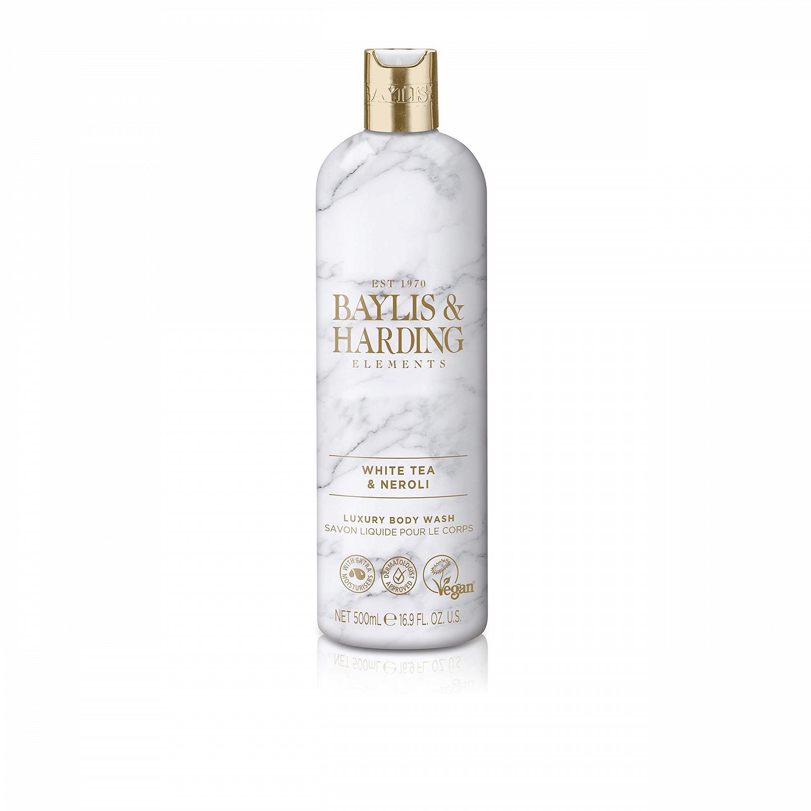 Гель для мытья тела Baylis & Harding Elements White Tea & Neroli 500 мл 4 шт., фото №2 Гель для мытья тела Baylis & Harding Elements White Tea & Neroli 500 мл 4 шт., фото №2