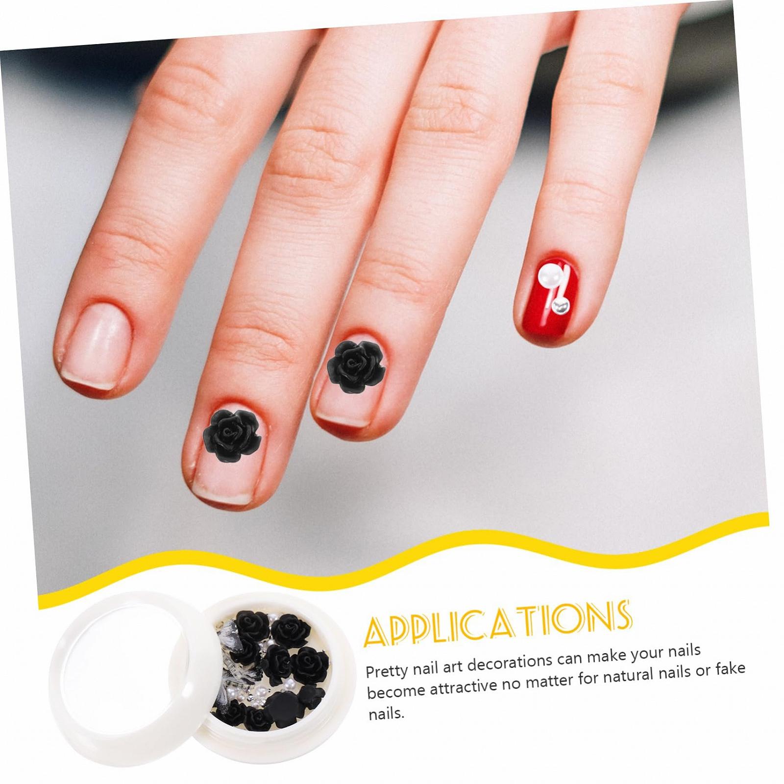 Шарми для нігтів MERRYHAPY Дизайн метелика, дорогоцінне Каміння, фото №7