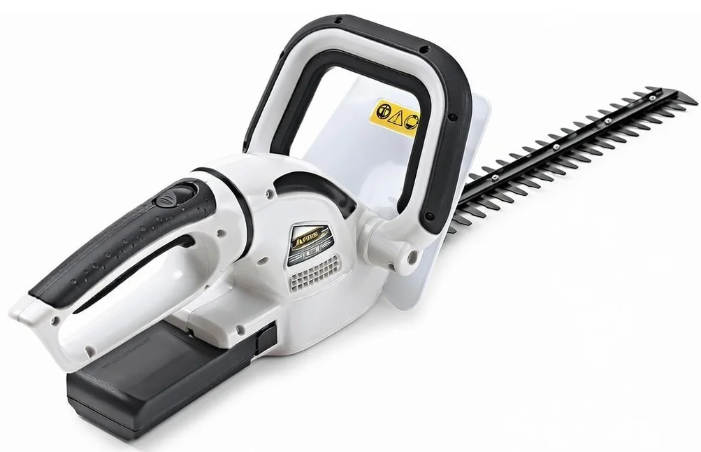 Акумуляторний кущоріз Alpina H 2046 A / 46 см / 180° / Двійний різ / Білий, фото №1