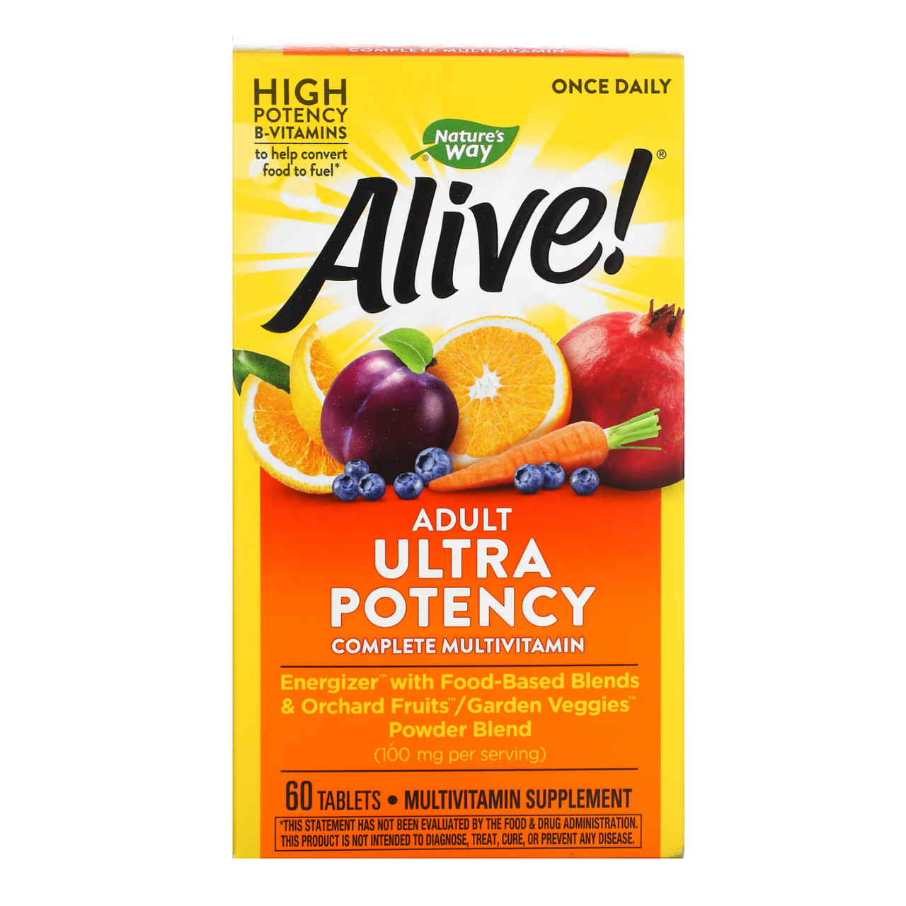 Adult Ultra Potency Multi 60 tabs, фото №1
