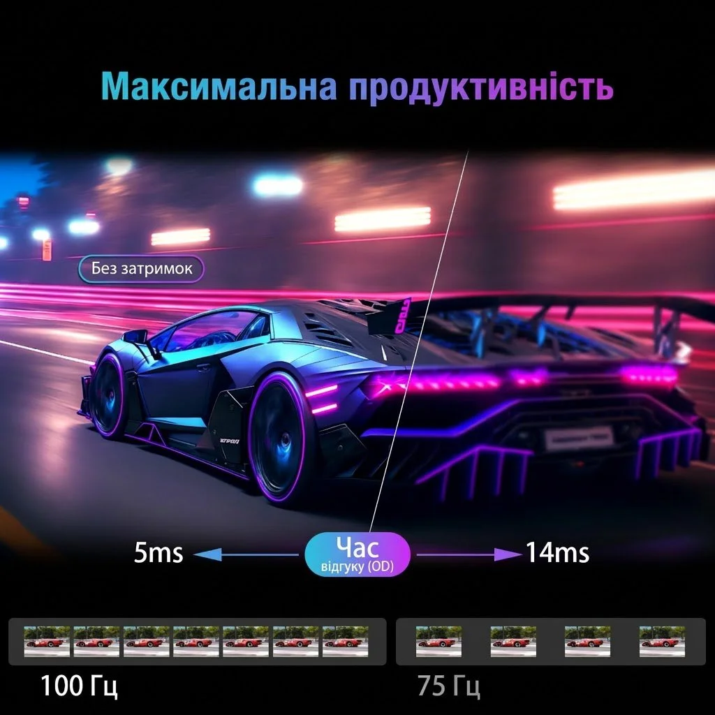 Монитор 24" Minifire MF24X3 Full HD IPS 100 Гц, фото №4 Монитор 24" Minifire MF24X3 Full HD IPS 100 Гц, фото №4