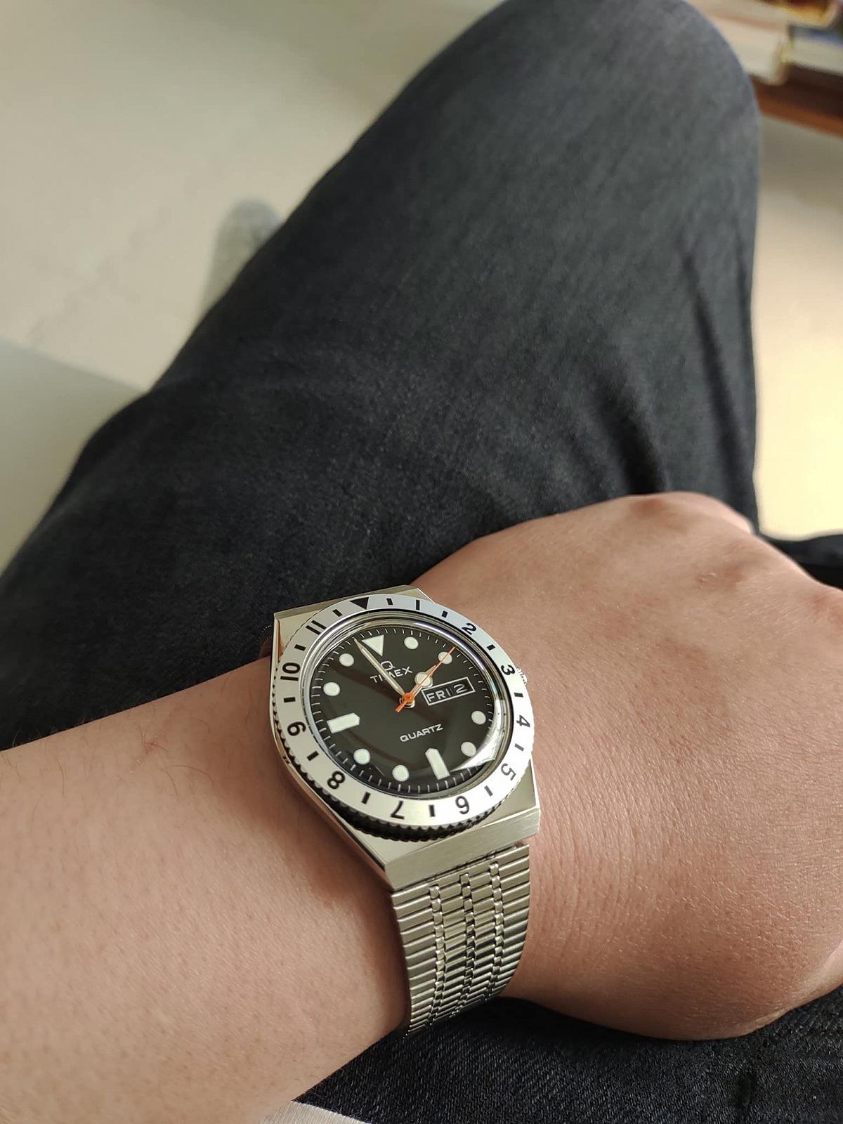 Годинник Timex Q Reissue Жіночі Аналоговий Нержавіюча сталь, фото №5