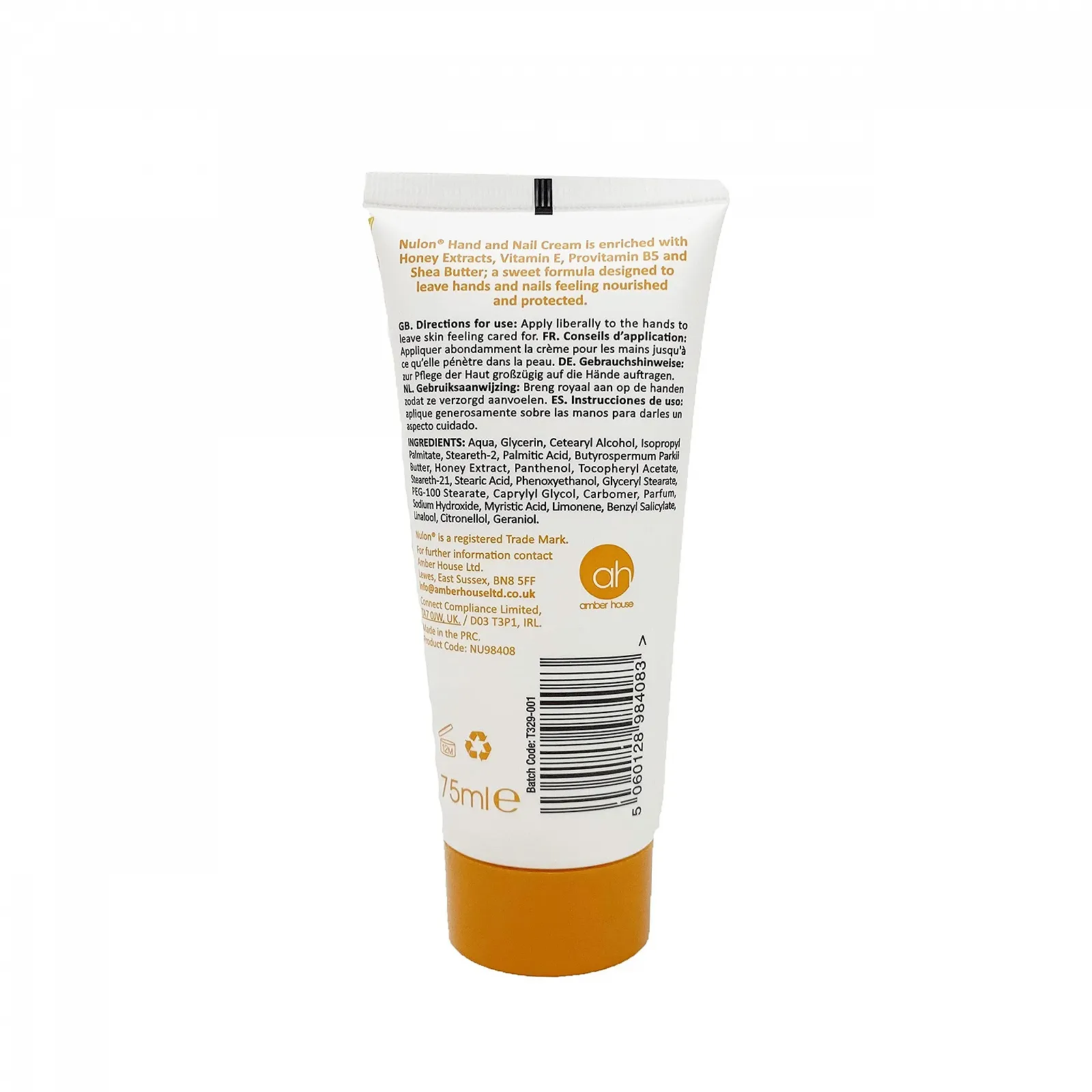 Крем для рук Nulon Мёд 75 мл, фото №2