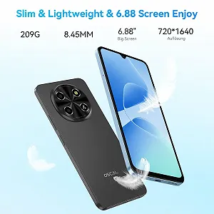 Смартфон OSCAL Tiger 8 6.88 дюйма HD+ 120Hz 5G 12GB + 128GB synthetic.ua - Фото 1