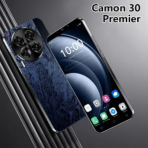 Смартфон Camon 30 Premier 5.0" 16 GB (до 128 GB) Dual SIM Face ID WiFi Чорний synthetic.ua - Фото 1