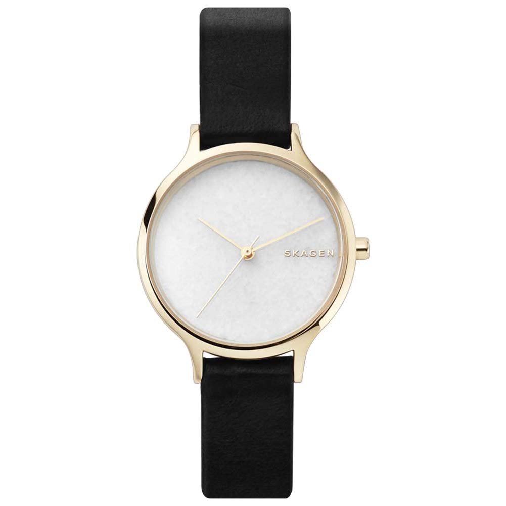 Жіночий аналоговий годинник Skagen SKW2671 зі шкіряним ремінцем, фото №1