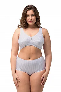 Бюстгальтер Ulla Popken Relief Bra без кісточок, з підвіскою зі стразами - Фото 1