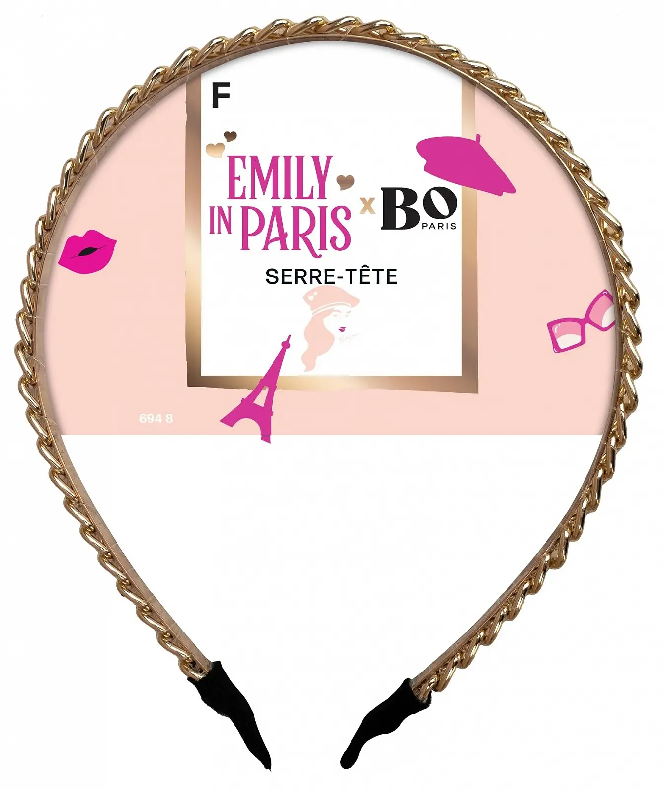 Обруч Bo Paris Emily in Paris, фото №1