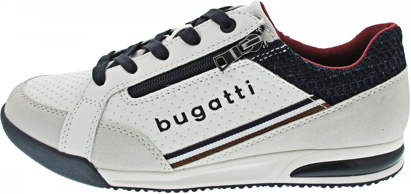 Кросівки Bugatti Trevor Sporty на шнурівці білі (44), фото №1
