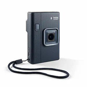 Гибридная камера мгновенной печати Fujifilm instax mini LiPlay+ темно-синяя synthetic.ua - Фото 1