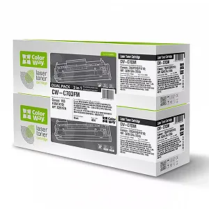 Картридж CW (CW-C703FM) Canon LBP-2900/3000 аналог 703/FX10/Q2612A) Dual Pack - Фото 1