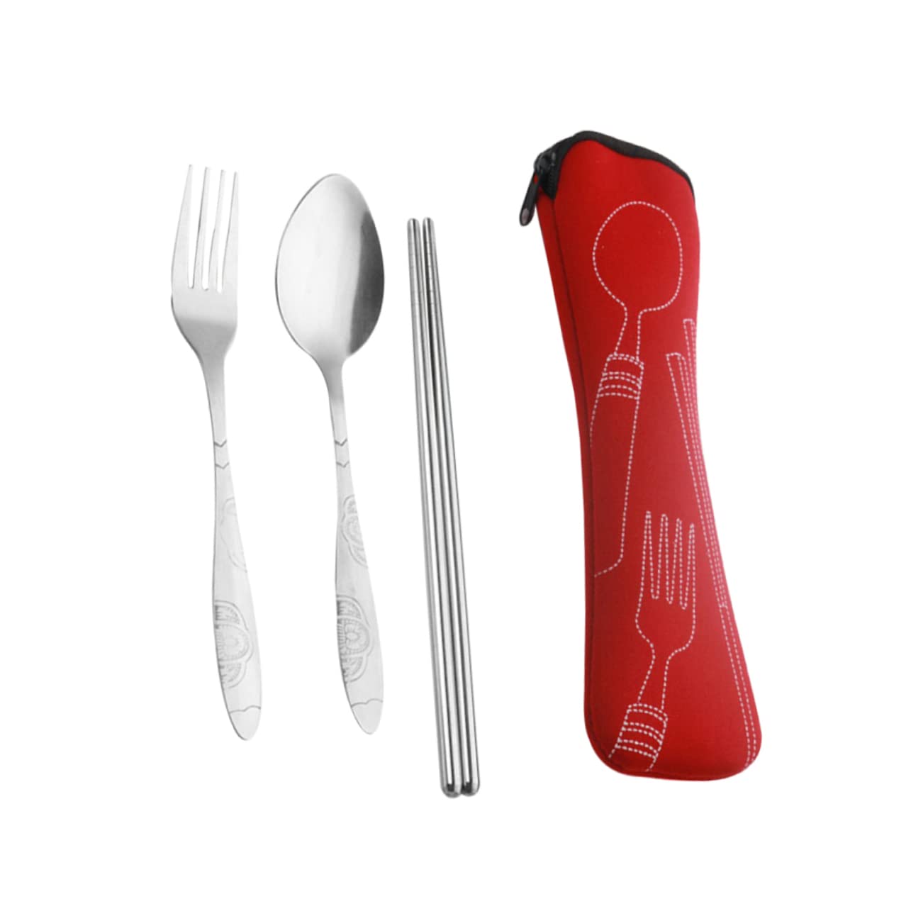 Набір Sosoport Вироби з Кераміки 8 Штук Набір Столових Приладів Нержавіюча Сталь Подарунок, фото №6