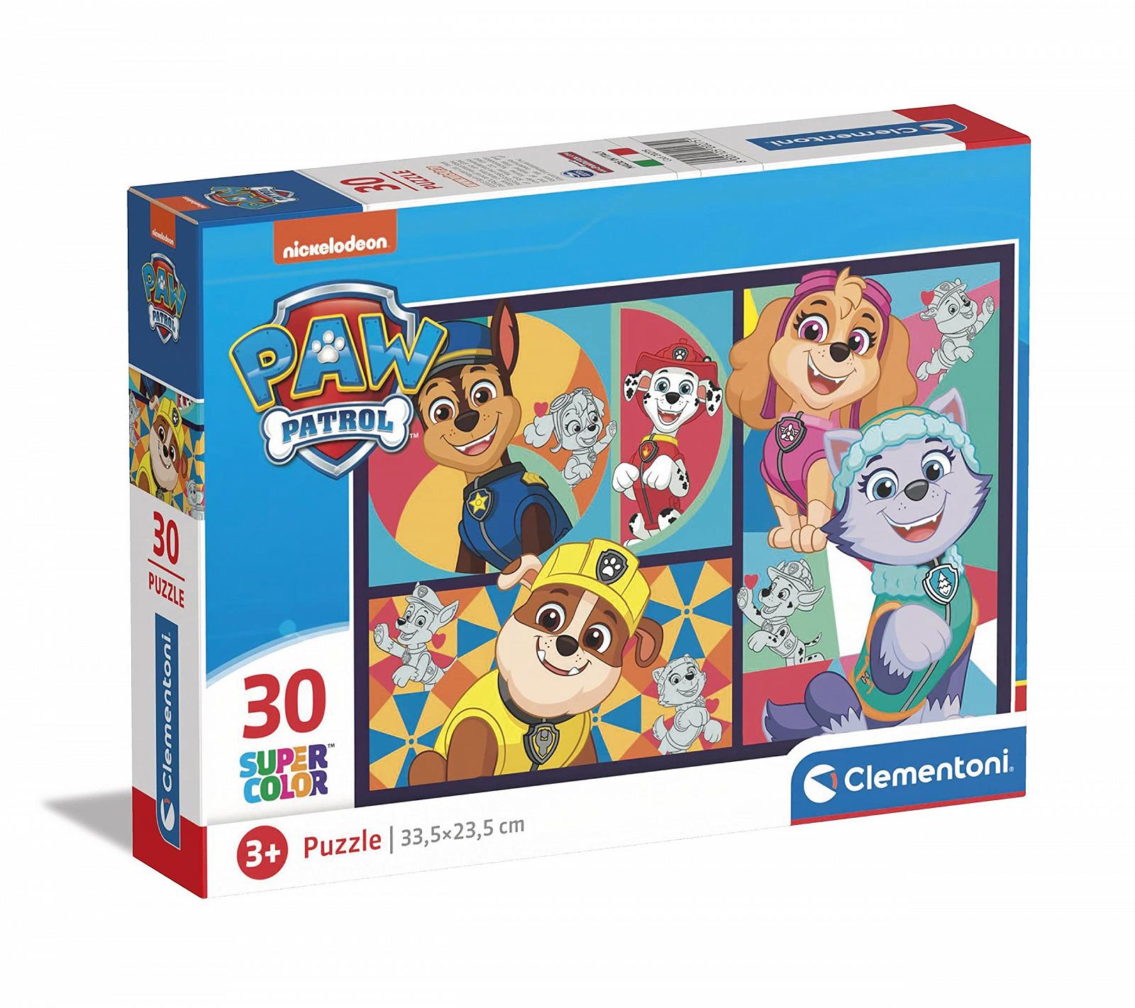 Пазлы Clementoni Supercolour Paw Patrol 20275 30 элементов, фото №1