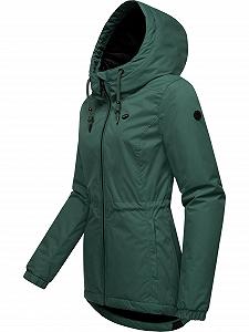 Теплая зимняя водонепроницаемая куртка с капюшоном Ragwear Dankka женская YOUMODO synthetic.ua - Фото 1
