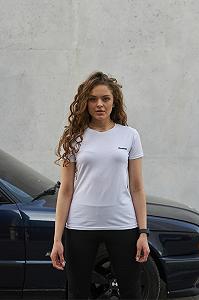 Жіноча футболка Reebok біла synthetic.ua - Фото 1