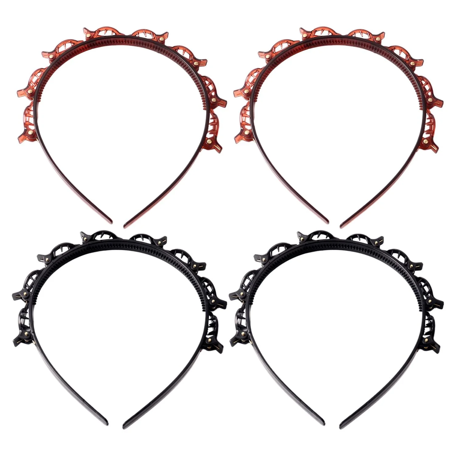 Обруч для волос с клипсами, фото №1 Обруч для волос с клипсами, фото №1