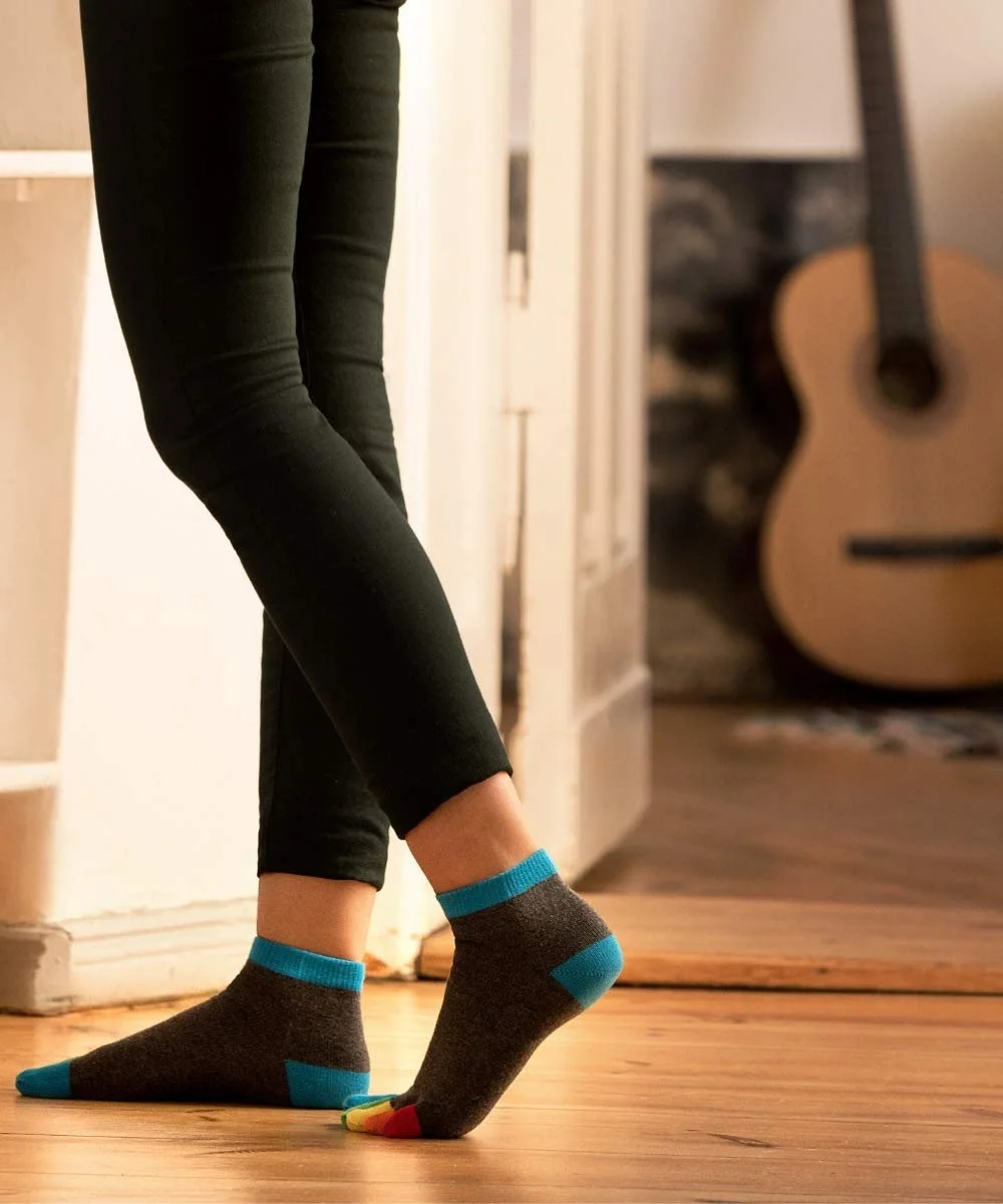 Шкарпетки з пальцями Knitido Rainbows Short з кольоровими пальцями, фото №4 Шкарпетки з пальцями Knitido Rainbows Short з кольоровими пальцями, фото №4