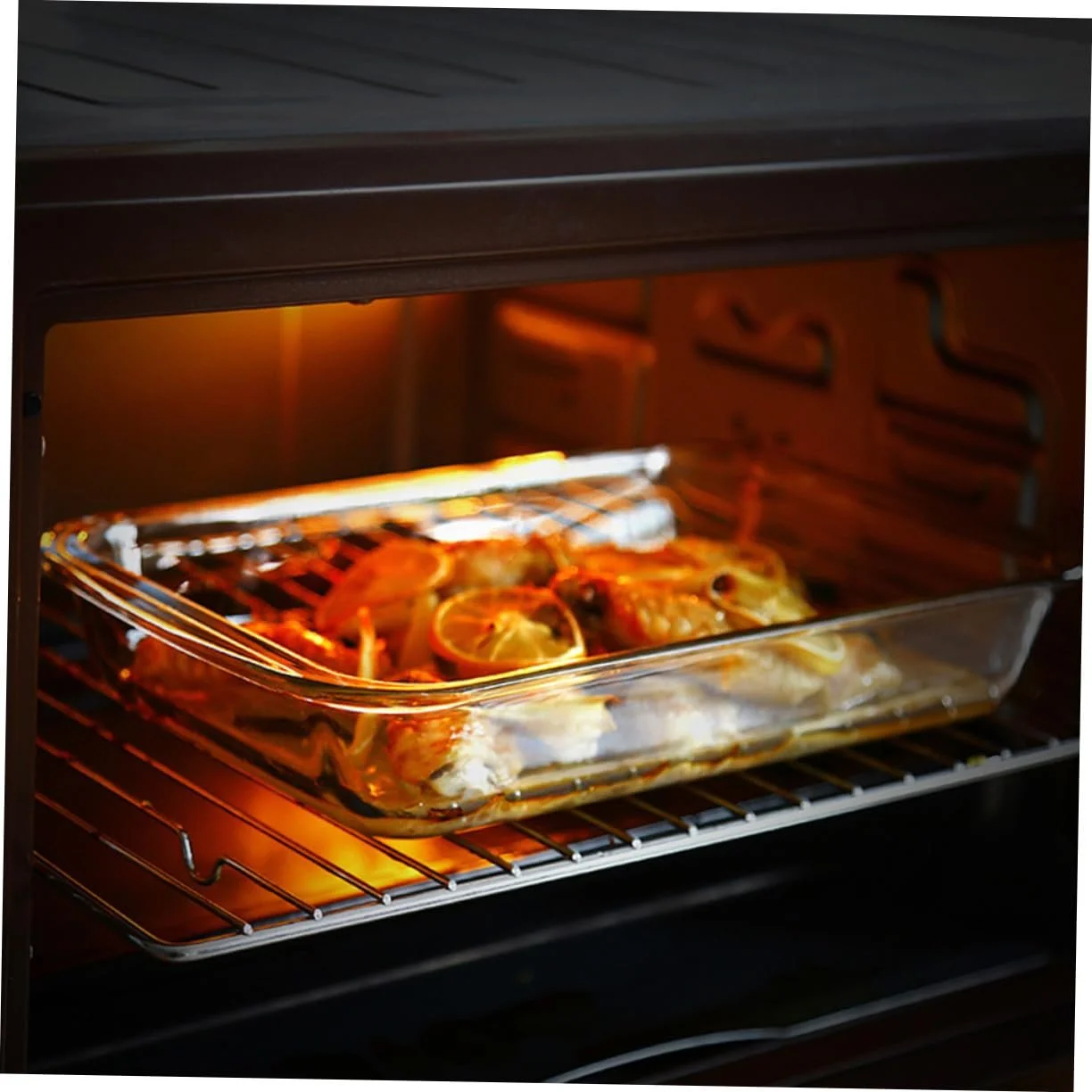 Форма для запікання VALICLUD скляна прямокутна термостійка, фото №3 Форма для запікання VALICLUD скляна прямокутна термостійка, фото №3