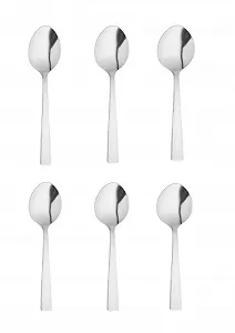 Ложка Кофейная из нержавеющей стали 24 шт - Фото 1