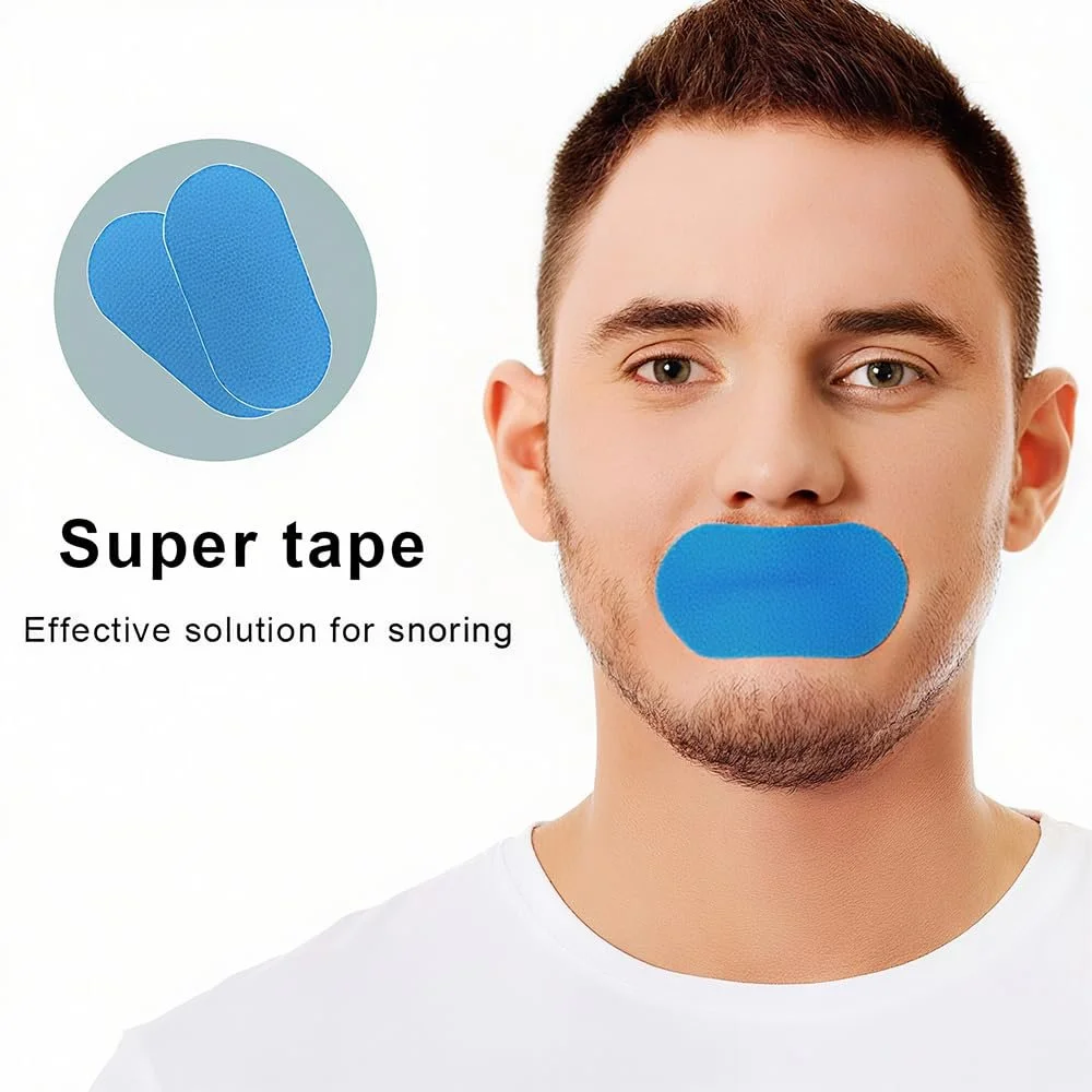 Смужки для сну 30 шт. Високоякісні від хропіння для носа для кращого сну, дихаючі та приємні для шкіри пластирі для носа, фото №4