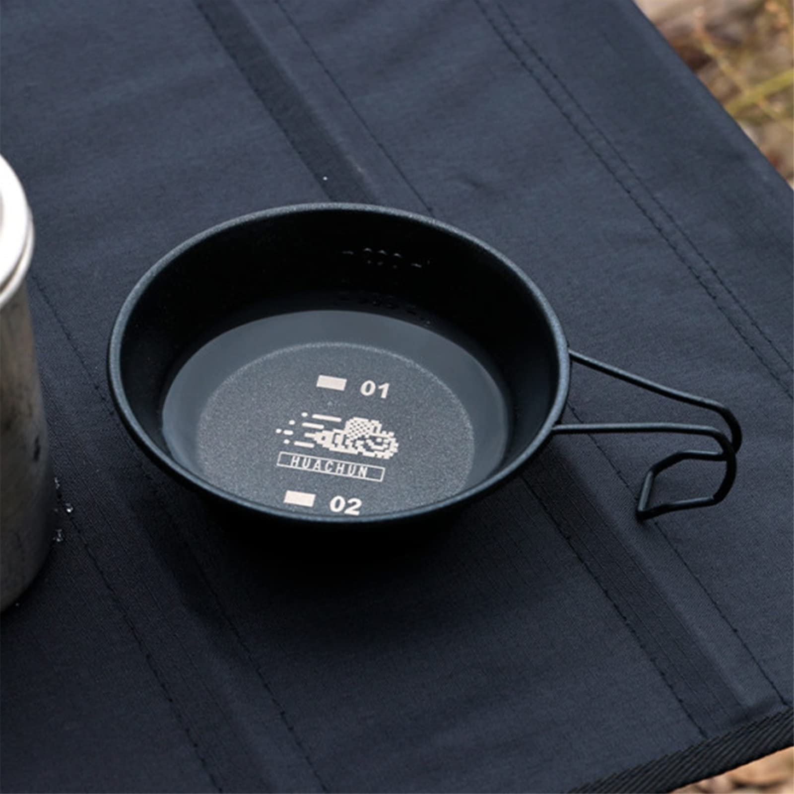 Миска походная FSJMTQTS Sierra Cup с ручкой, переносная, легкая, фото №3