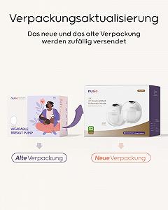 Молокоотсос Nuliie Электрический Портативный S32 Белый (2 шт) synthetic.ua - Фото 1