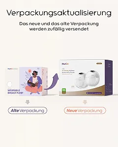 Молокоотсос Nuliie Электрический Портативный S32 Белый (2 шт) synthetic.ua - Фото 1