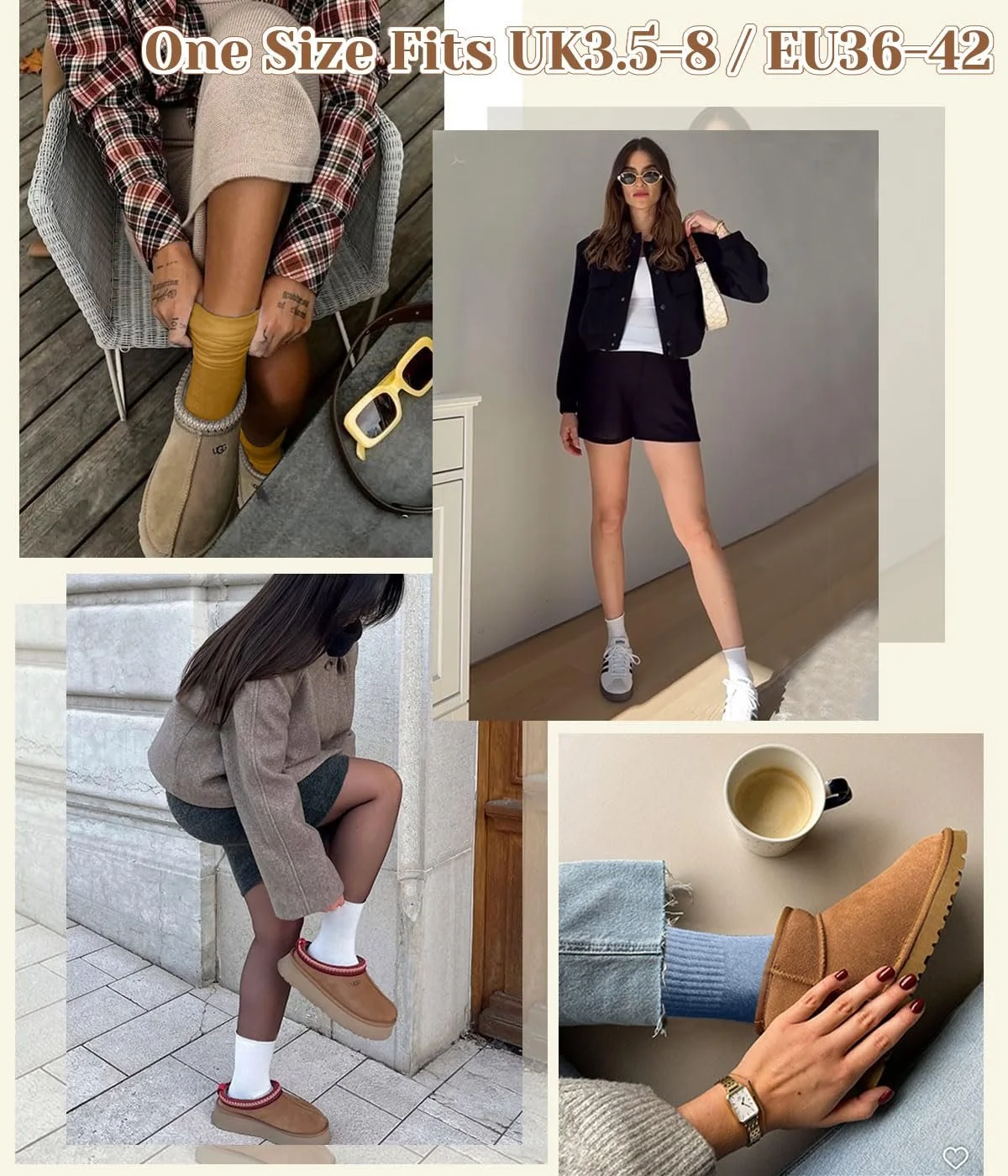 Термоноски Женские Мягкие Носки Теплые Носки Женские Толстые Зимние Носки Мягкие Женские Носки Зимние Вязаные Носки Дышащие Носки для сна Удобные Домашние Носки Хлопковые Разноцветные 35, фото №6