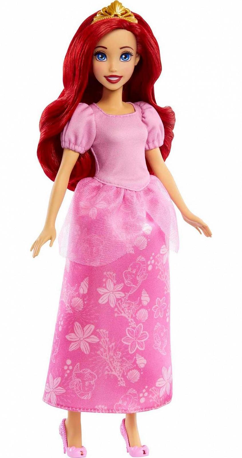 Кукла Disney Mattel Princess Ariel 2-in-1 Becoming Mermaid to Princess с 2 нарядами и аксессуарами по мотивам фильмов, фото №4