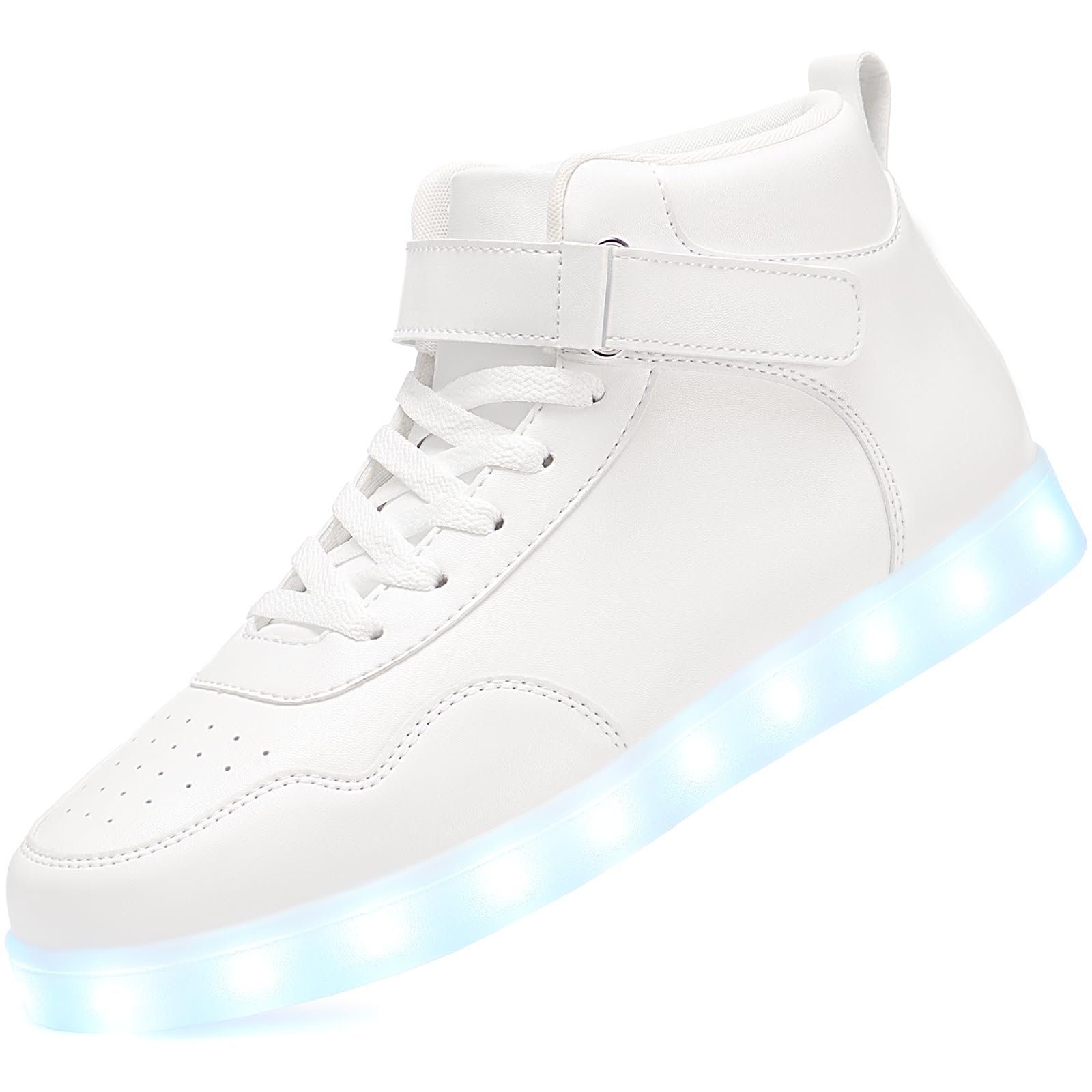 Кроссовки APTESOL Unisex LED Light High-Top светящиеся USB зарядка для мужчин и женщин, фото №1