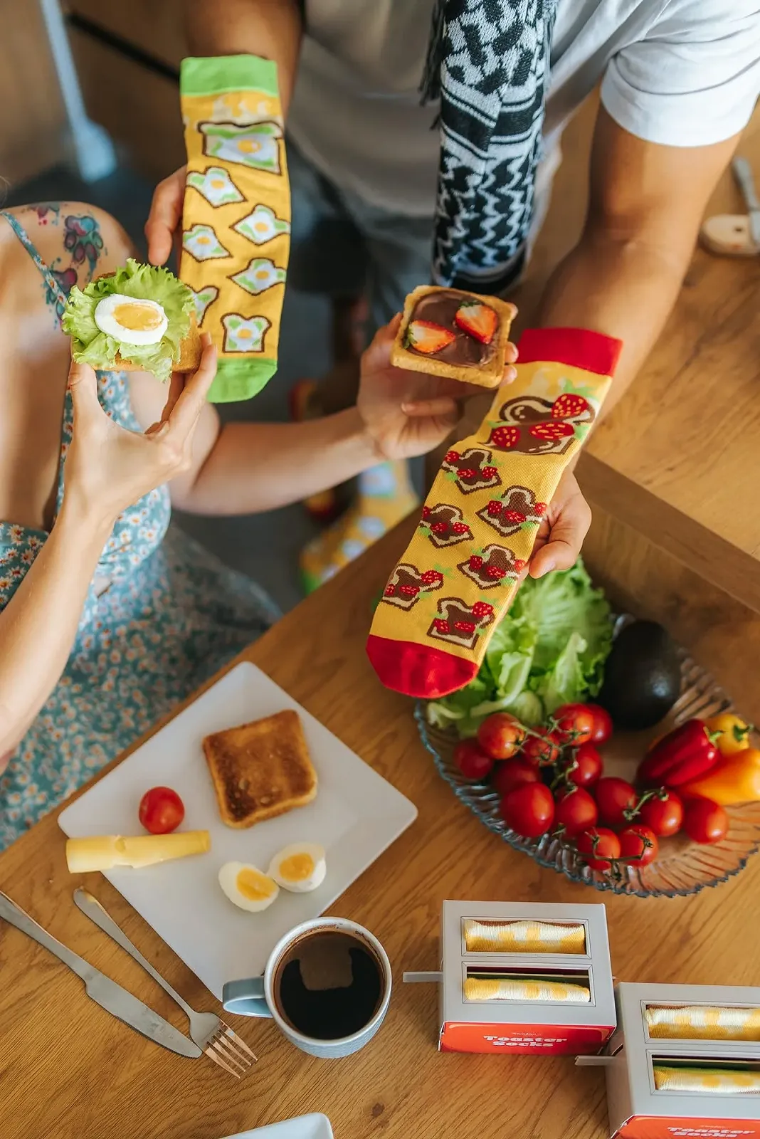 Шкарпетки Toaster, Rainbow Socks, 1 пара, фото №6 Шкарпетки Toaster, Rainbow Socks, 1 пара, фото №6