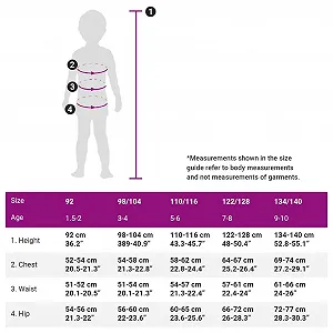 Сорочка дитяча з довгими рукавами vidaXL Сорочка дитяча з довгими рукавами - Фото 1