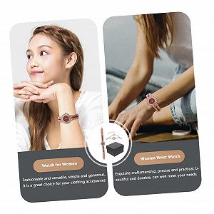 Годинник LIFKOME Жіночий Годинник Повсякденний Золотий synthetic.ua - Фото 1