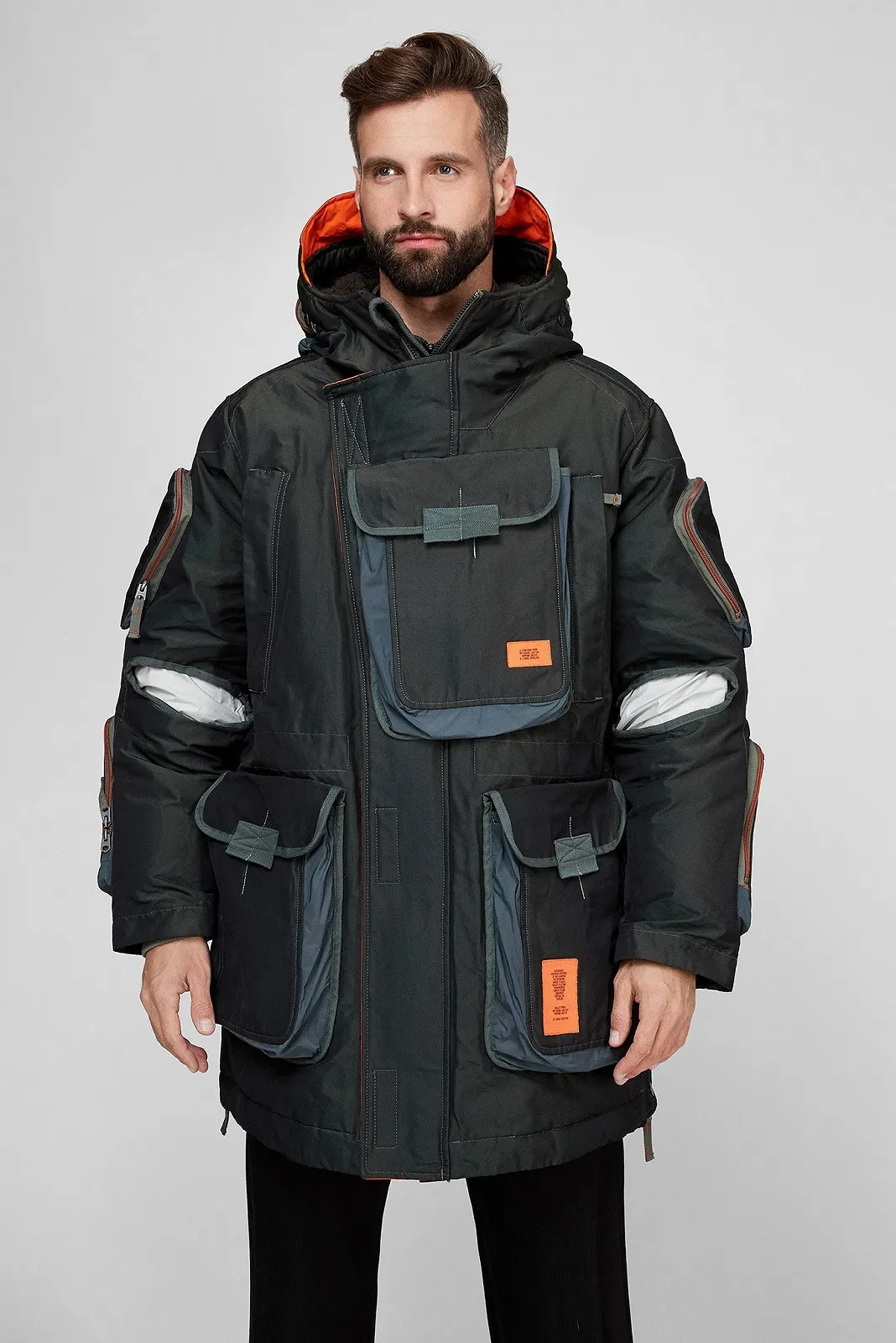 Мужская парка G-Star RAW E luggage parka - XL, фото №1 Мужская парка G-Star RAW E luggage parka - XL, фото №1