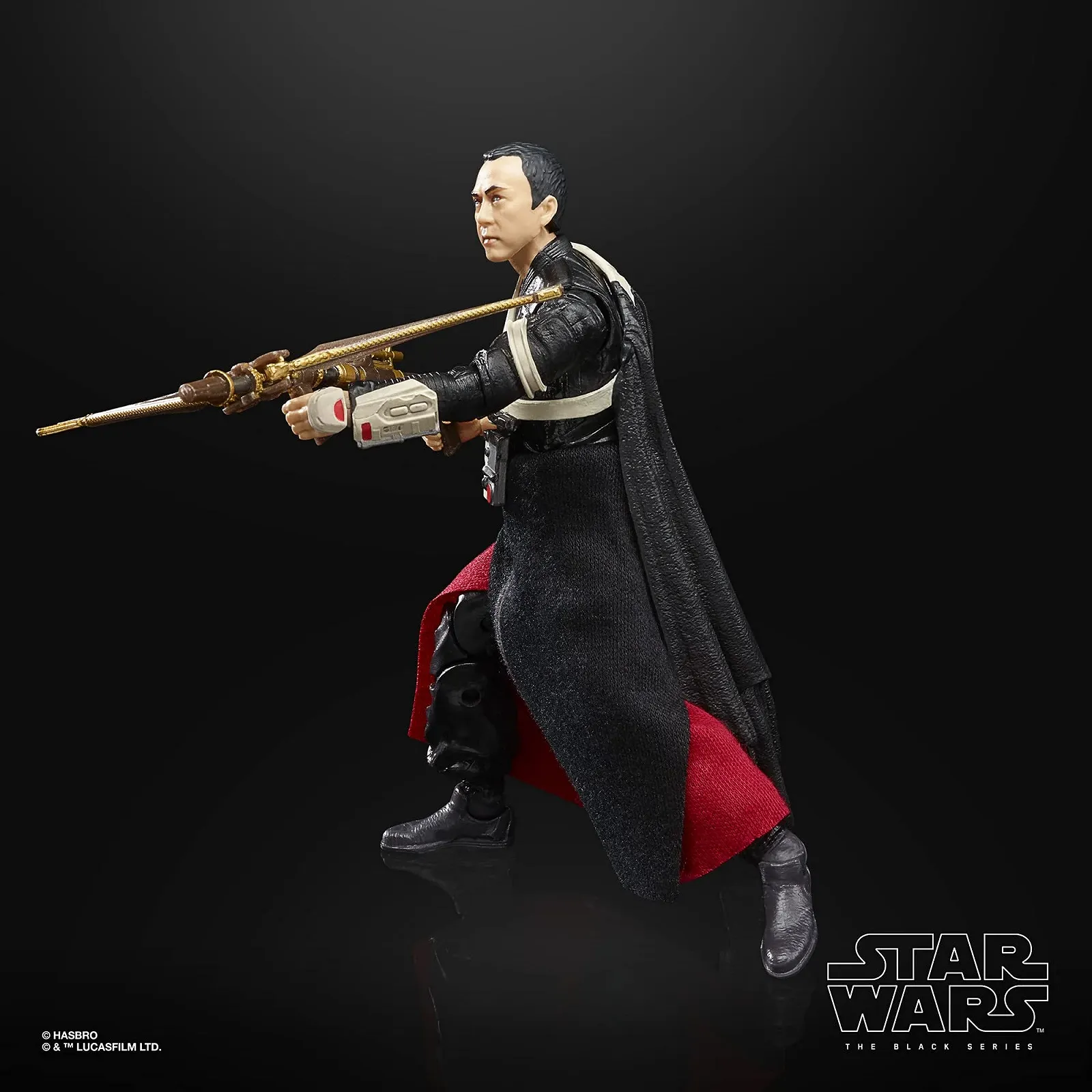 Аксессуар Hasbro Star Wars The Black Series Chirrut Îmwe F28925L00 Разноцветный, фото №4