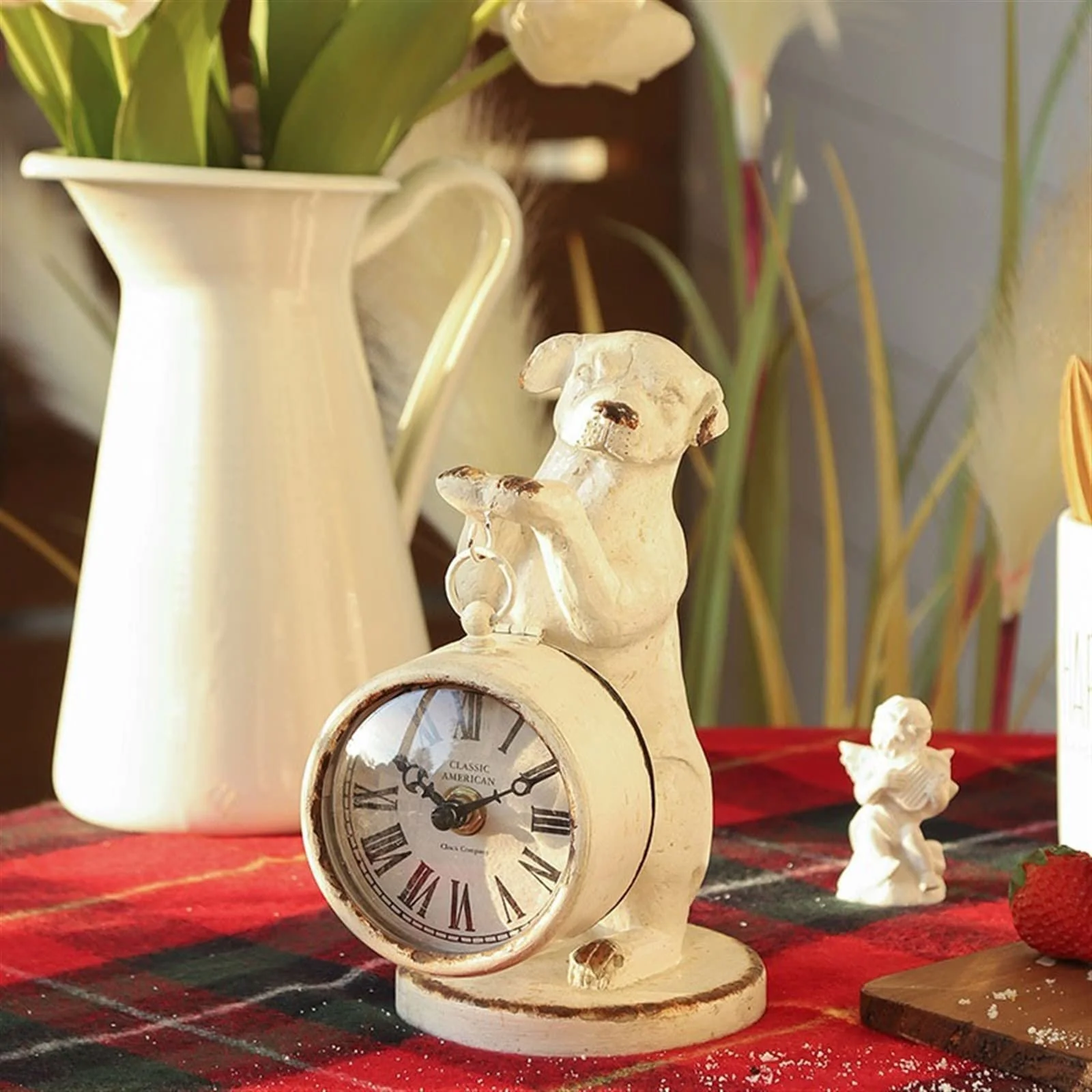 Настольные часы Aioneer, креативные настольные, античные орнаменты, фото №6