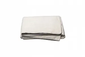 Плед David Fussenegger Raw White Хлопок 150 x 200 см Декоративный Шов Пушистый - Фото 1