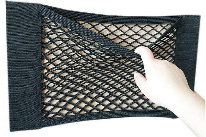 Сетка карман в багажник автомобиля на липучке 40х35 см 434352245 Car, фото №2