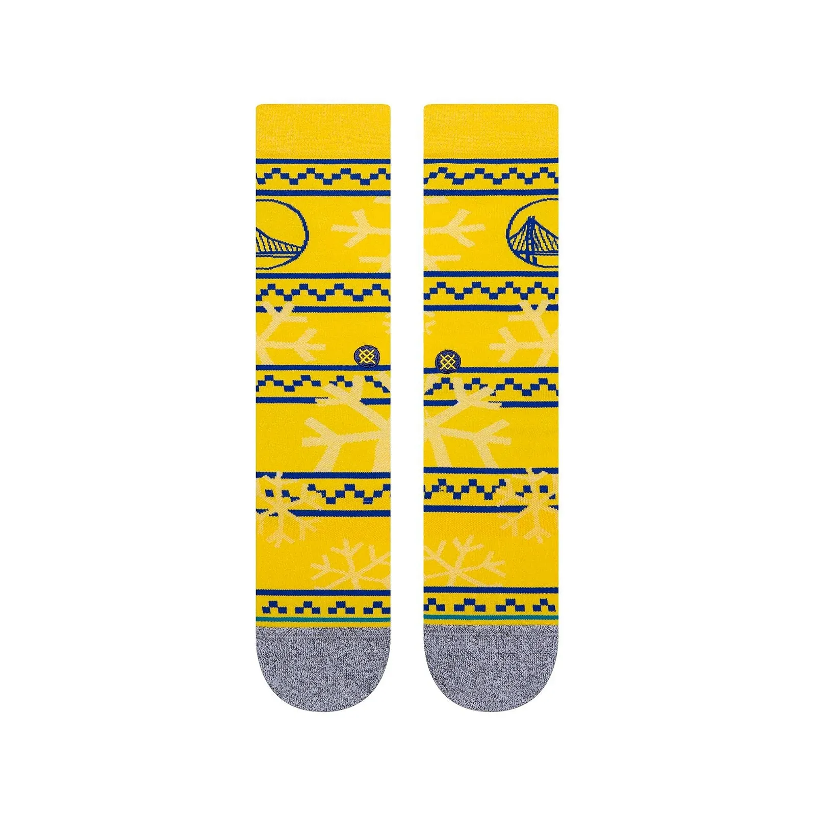 Носки Stance Golden State Warriors InfiKnit Frosted Holiday NBA Crew, фото №2
