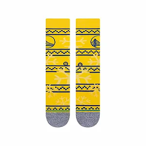 Носки Stance Golden State Warriors InfiKnit Frosted Holiday NBA Crew synthetic.ua - Фото 1
