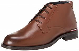 Черевики Tommy Hilfiger Low Boot зі шкіри - Фото 1