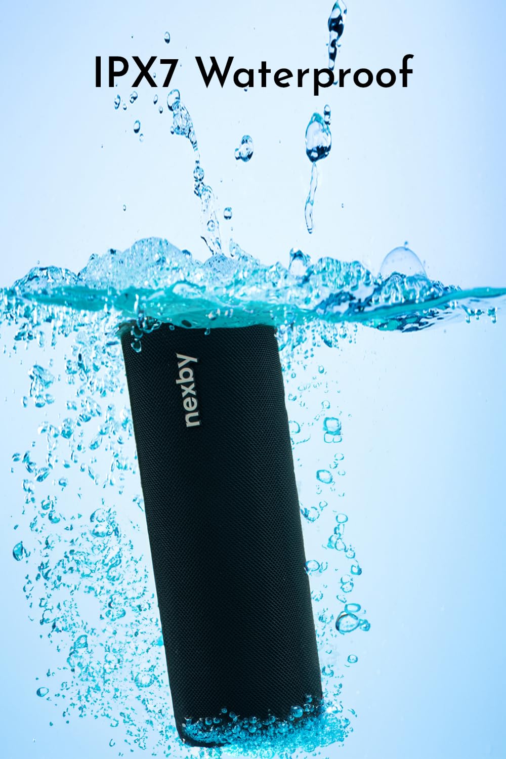 Портативна колонка Nexby Wawe 24 Вт Bluetooth 5.3 IPX7 Водонепроникний, фото №2