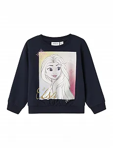 Толстовка NAME IT Frozen Nmfjill Nreg Sweat Unb Wdi для девочек - Фото 1