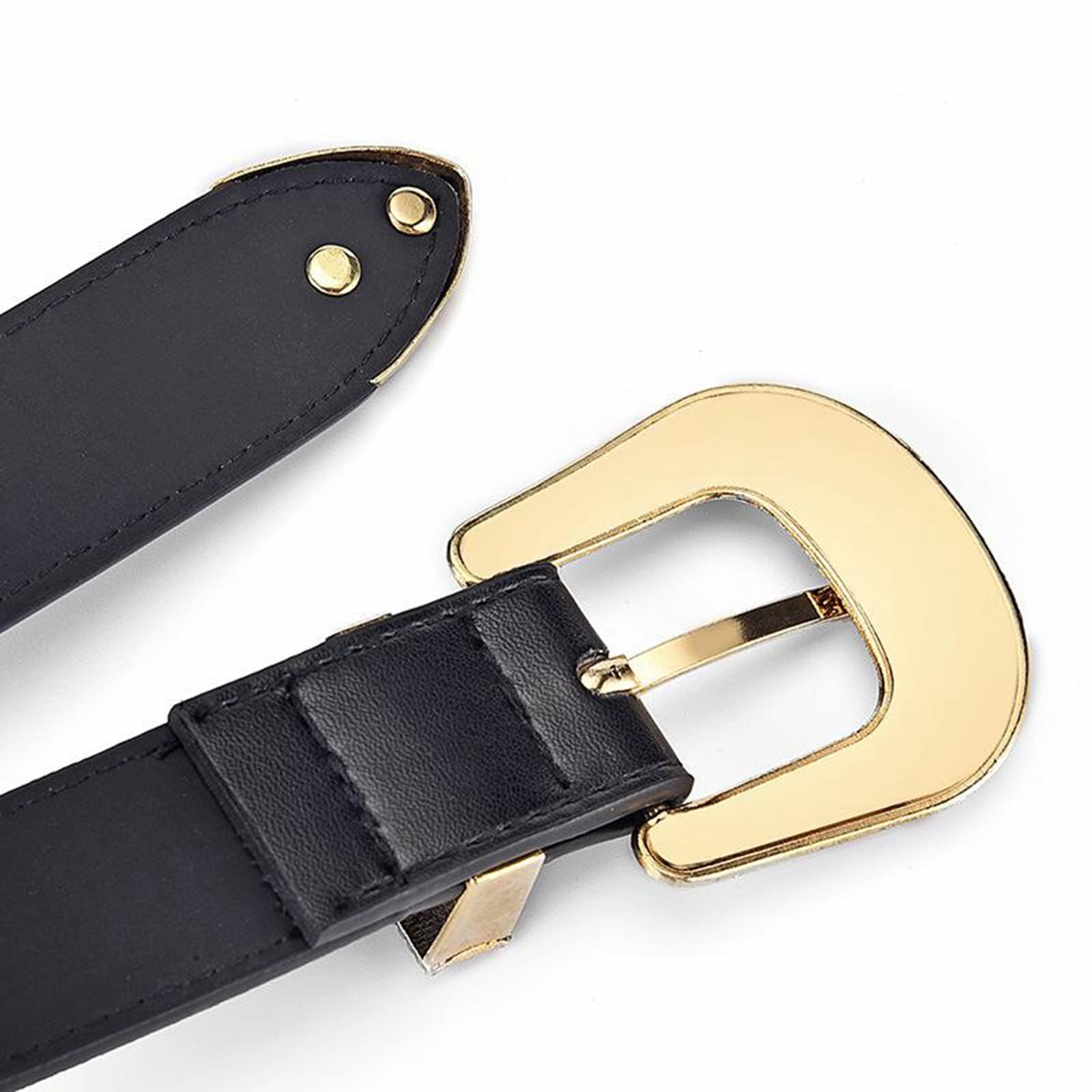Ремень SpaRcz Женский 3 cm из искусственной кожи, винтажный для джинсов, фото №5