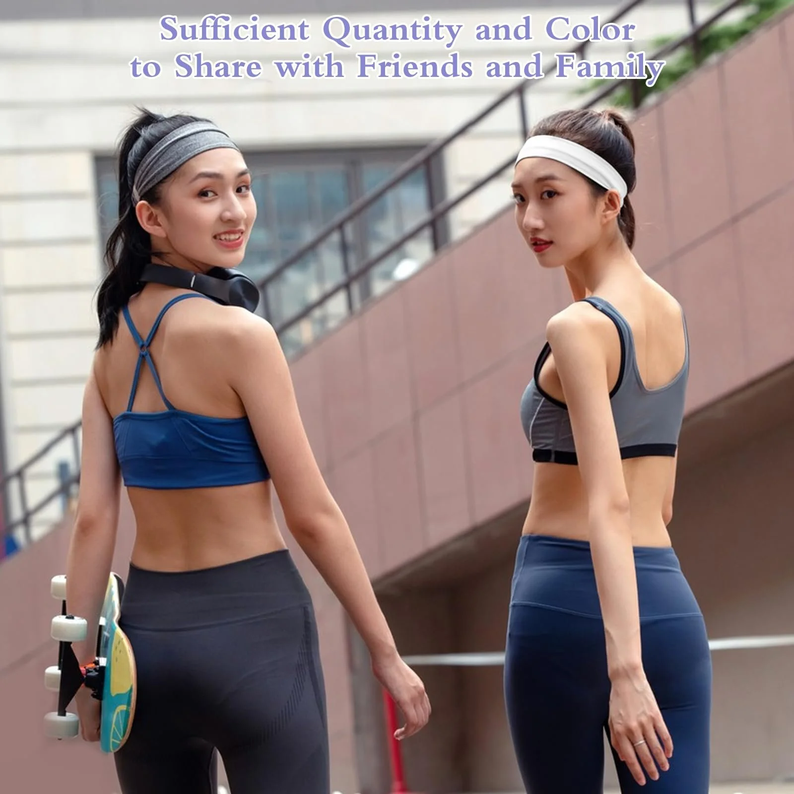 Спортивна Пов'язка на Голову Мікс Кольорів, 6 шт, фото №7