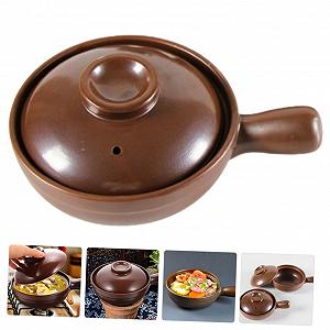 Керамическая кастрюля LABRIMP термостойкая антипригарная с боковыми ручками synthetic.ua - Фото 1