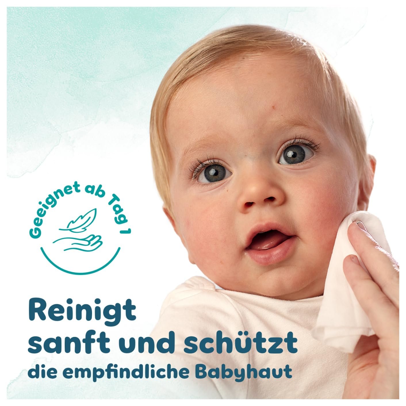 Вологі серветки Pampers Harmonie Aqua, 24 упаковки по 48 штук, 1152 штук, фото №5