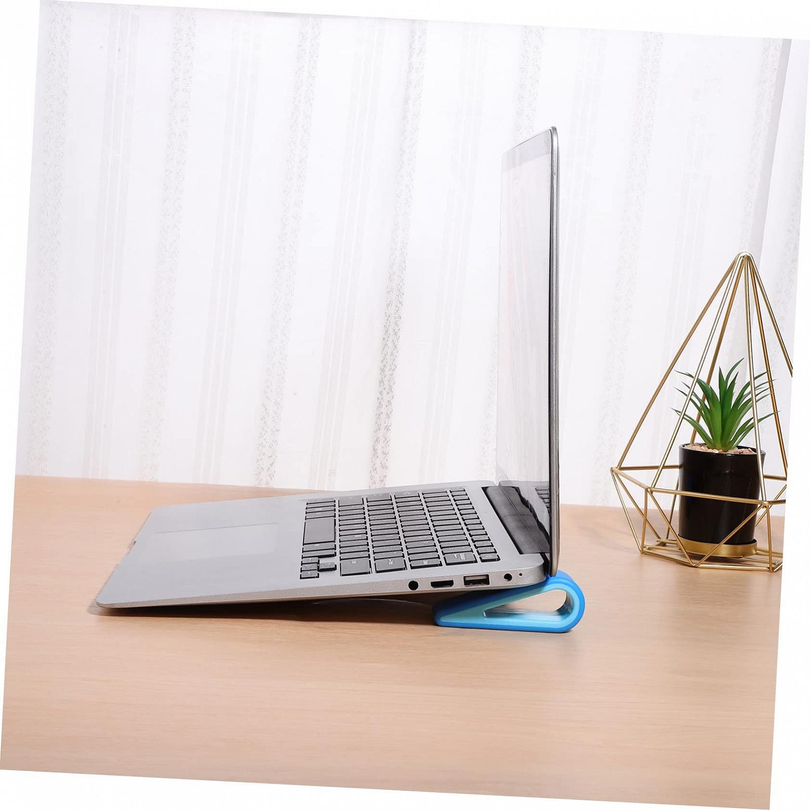 Подставка для ноутбука TEHAUX Универсальная подставка для ноутбука 4 шт. Подставка для охлаждения и эргономичная подставка для клавиатуры, фото №6 Подставка для ноутбука TEHAUX Универсальная подставка для ноутбука 4 шт. Подставка для охлаждения и эргономичная подставка для клавиатуры, фото №6