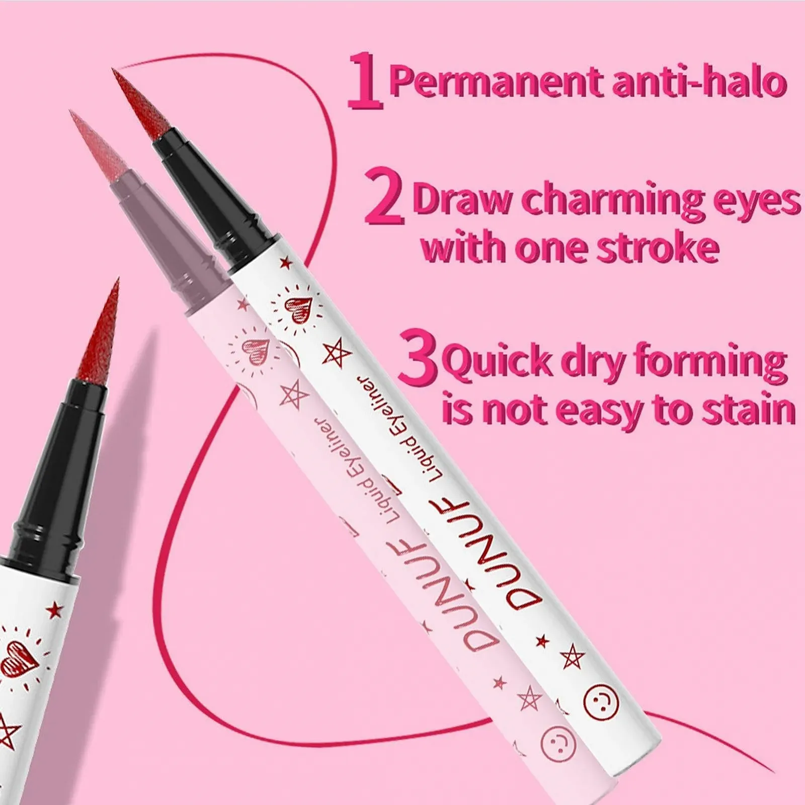 Рідка Підводка для очей Rosixehird, фото №5 Рідка Підводка для очей Rosixehird, фото №5