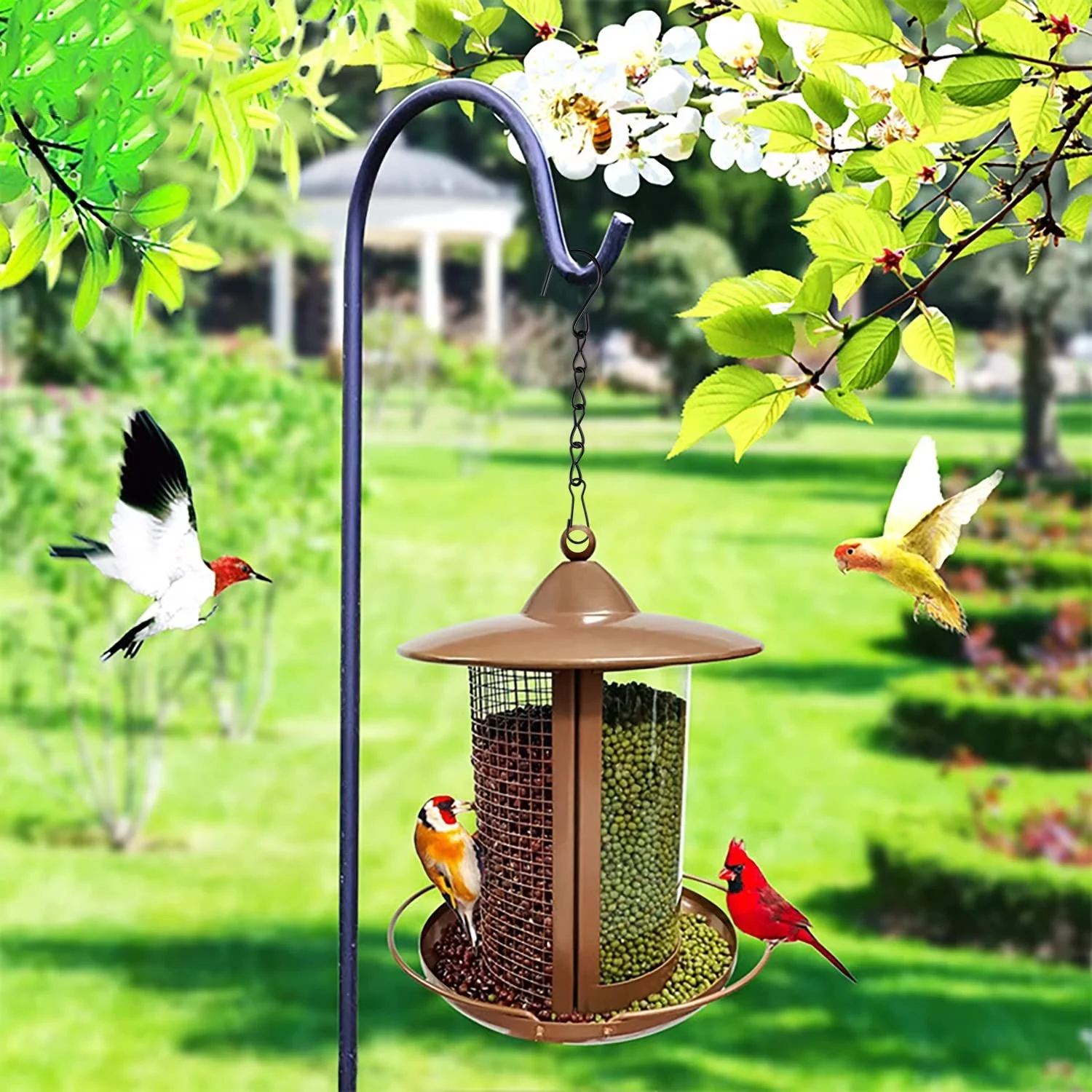 Подвесная металлическая цепь Quesuc 50 см 12 шт., фото №6